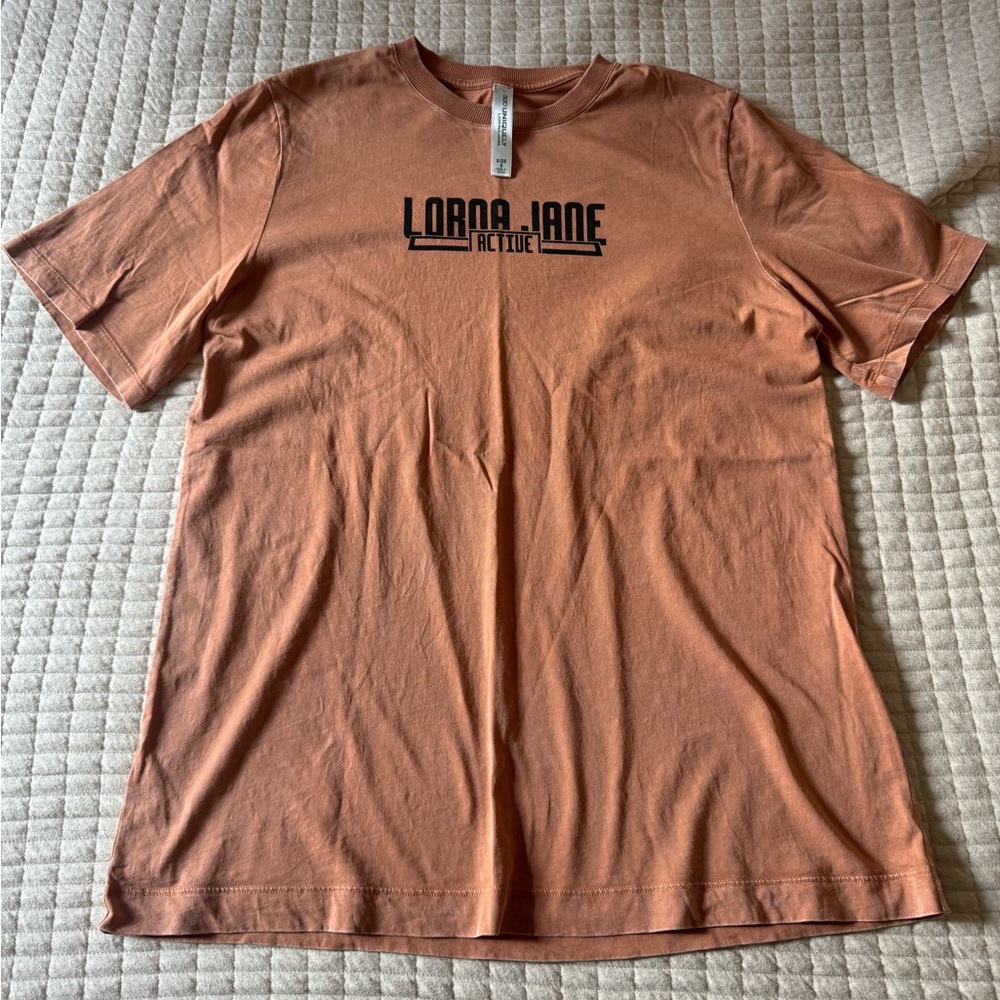 Lorna Jane Women’s Rust Short Sleeve Tee